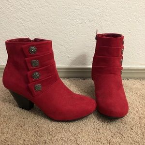 Covington red boots